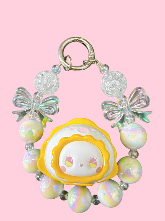 Acrylic phone chain/bag charm with Emma Pearl Dumpling