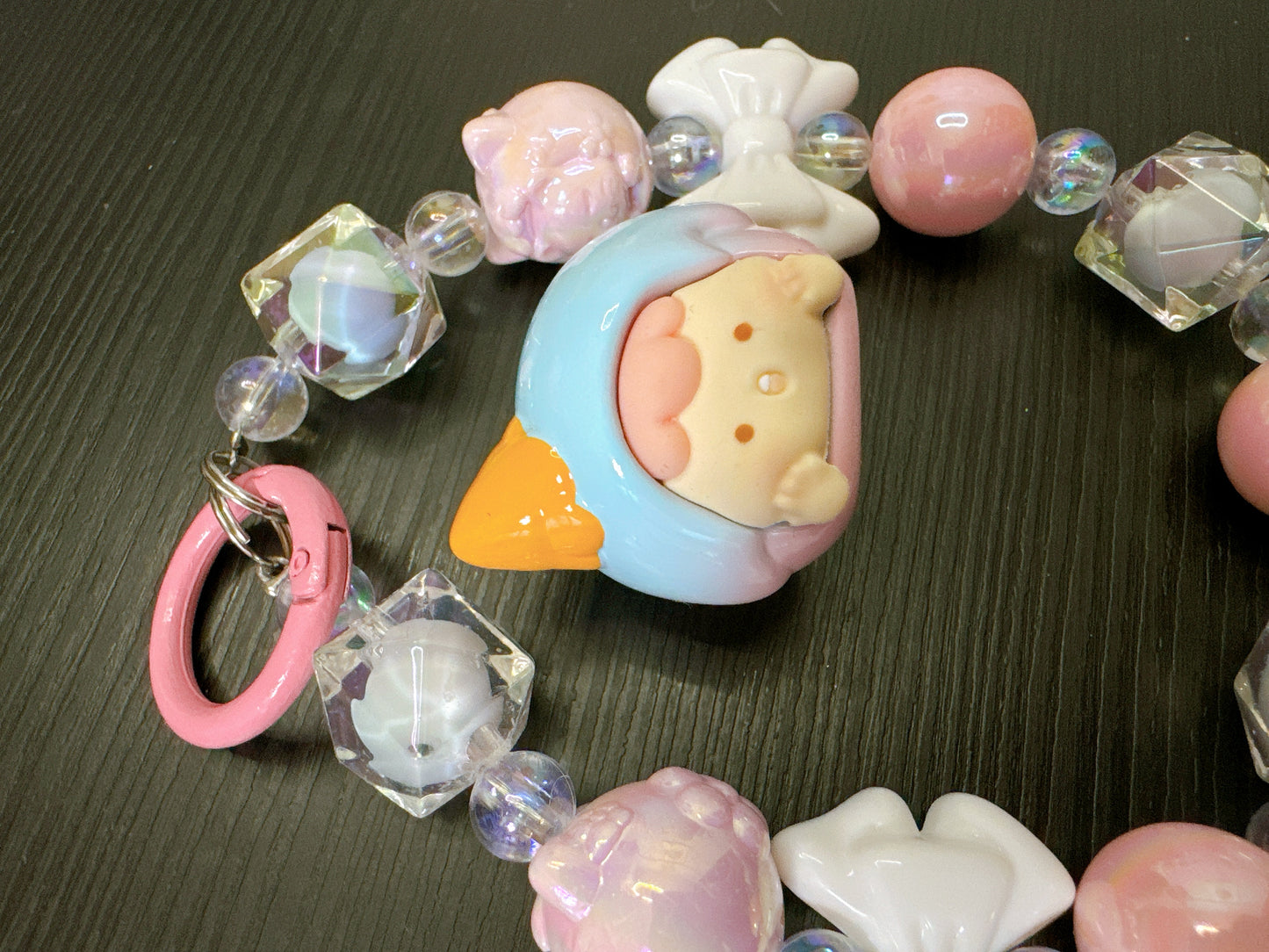 Acrylic phone chain/bag charm with Gluttonous Ice Cream