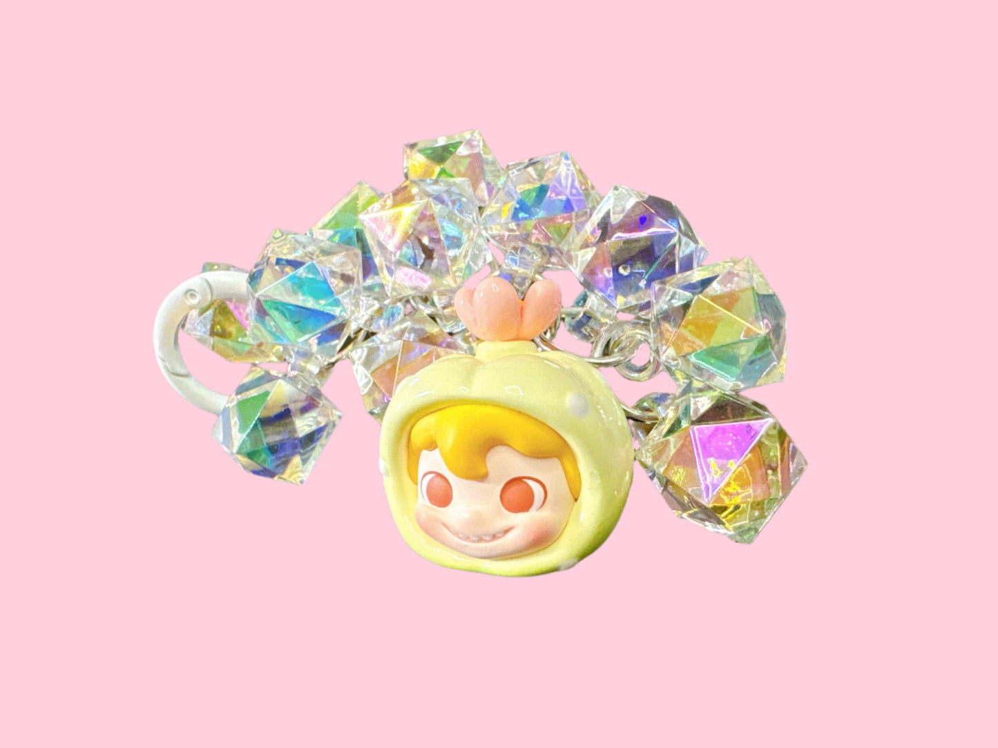 Acrylic bag charm with TNT space Plant Dudoo